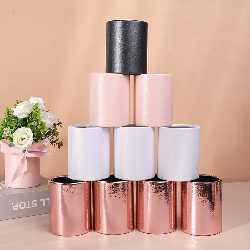 Florist Flower Supply - 4pcs Mini Round Flower Box Gift