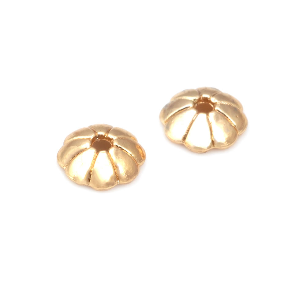 18K Gold Color Brass Flower Be - Supply Florist ulasan dan harga