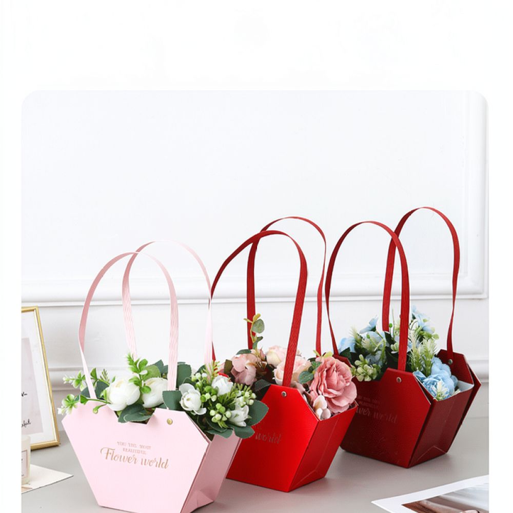 Elegant Heart Flower Box Porta - Florist Flower Supply ulasan dan harga