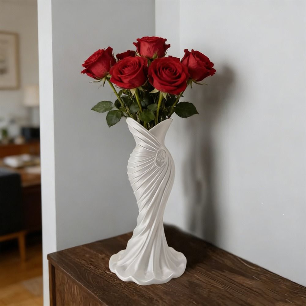 Gown-Shaped 3D Printed Flower  - Florist Supply Vases ulasan dan harga