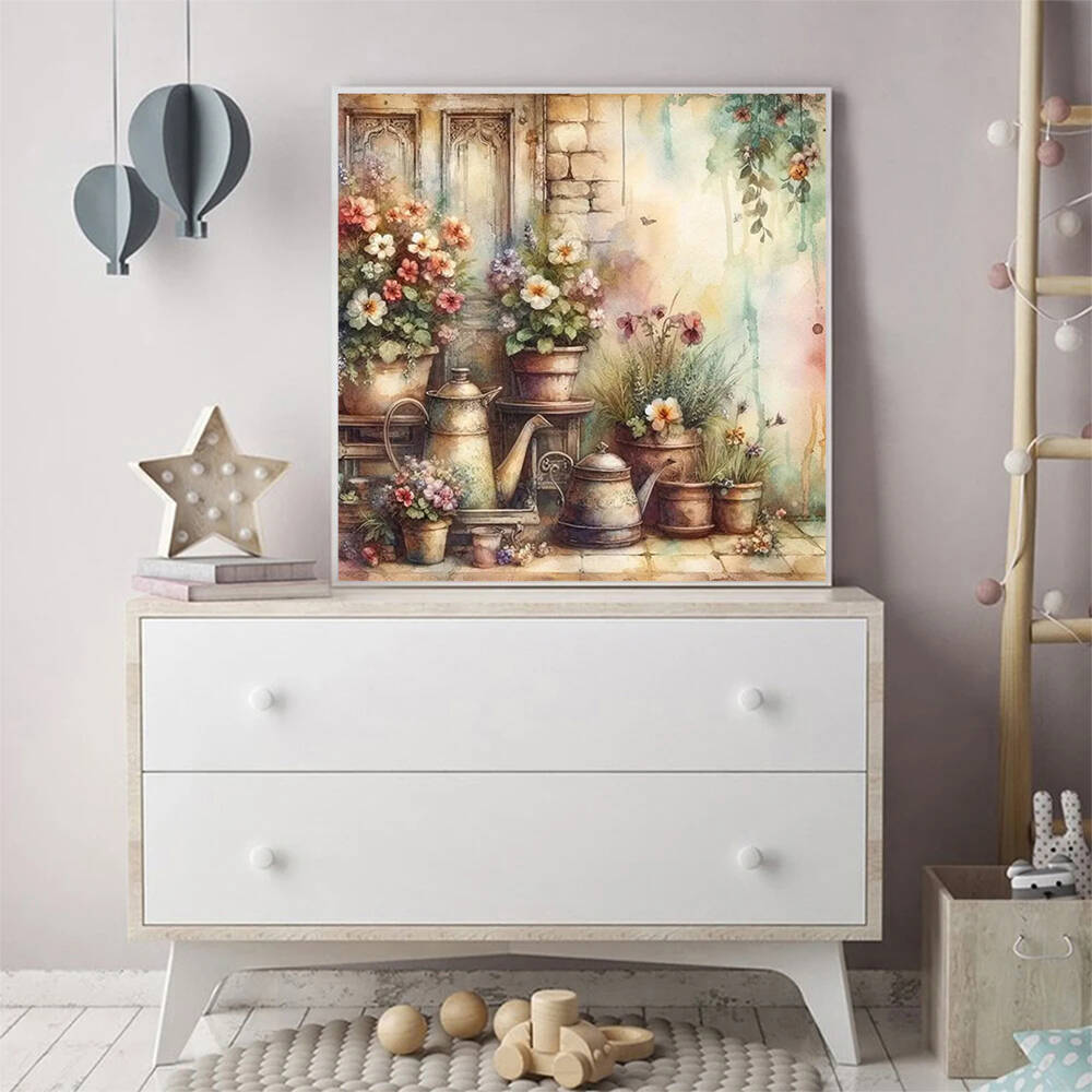Momoart Flower Diamond Paintin - Florist Supply Vases ulasan dan harga