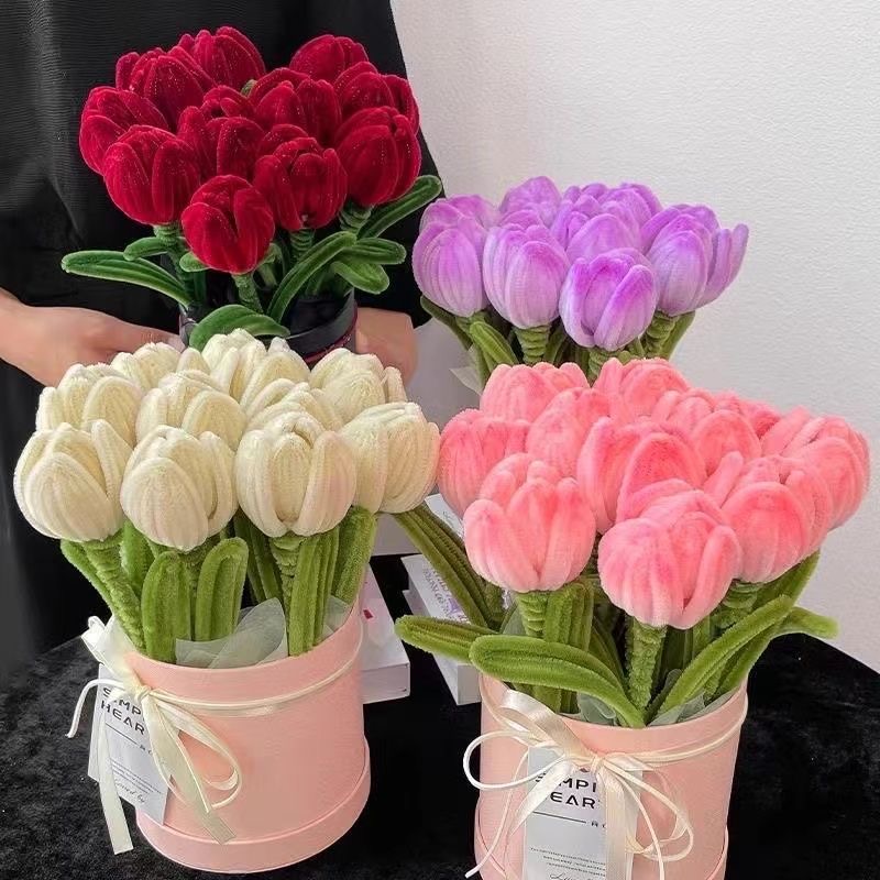 Red Chenille Stems Pink Pipe C - Florist Supply Bulk ulasan dan harga