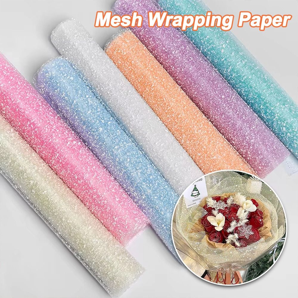 Snowflake Fresh Flower Wrappin - Florist Flower Supply ulasan dan harga